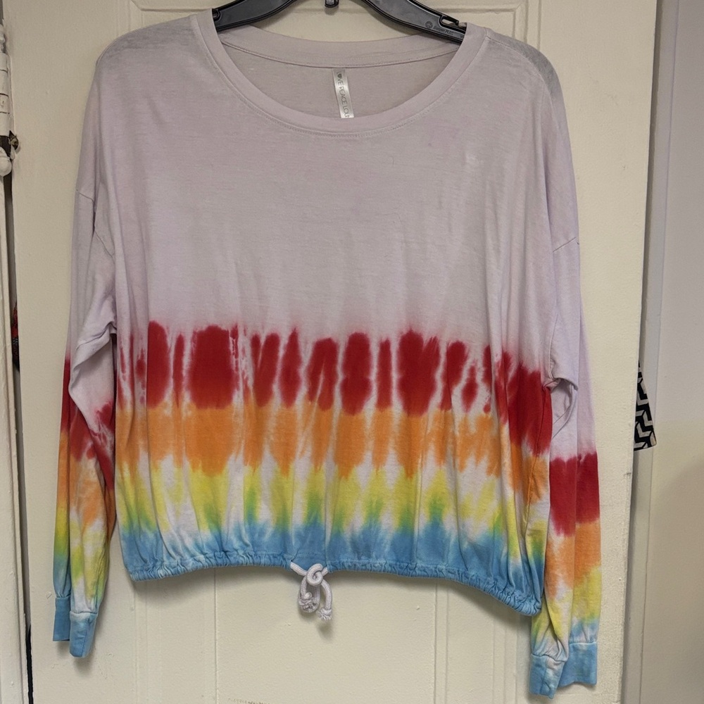 Colorful Tie-Dye Pajama Set - Picture 2 of 14